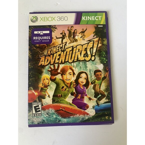 Kinect Adventures‎ (Microsoft Xbox 360, 2010) Missing Original Case - Picture 1 of 4